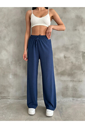 Skyler Beli & Paçası Lastikli Palazzo Pantolon TNS-4381