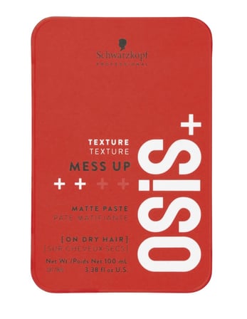 Schwarzkopf Osis+ Mess Up Texture Matte Paste Mat Saç Şekillendirici Gum 100 ml
