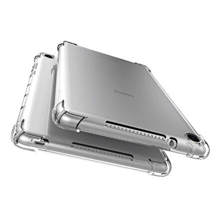 Apple iPad Pro 10.5 (7.Nesil) Kılıf Fuchsia Tablet Nitro Anti Shock Silikon Kapak