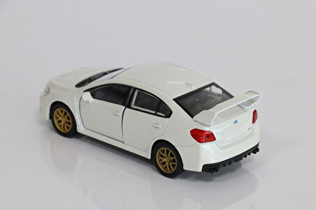 Welly 1:36 Subaru İmpreza Wrx Diecast Model Araba Beyaz