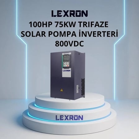 LEXRON 100HP 75KW SOLAR POMPA INVERTER (YENİ NESİL)
