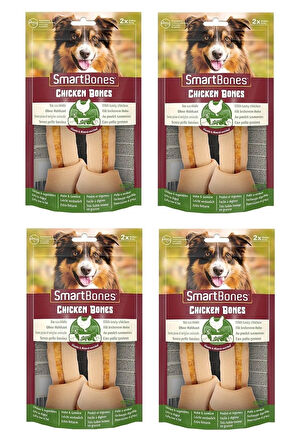 Smartbones Tavuklu Medium Kemik 2 Li 158 Gr. X 4 Adet
