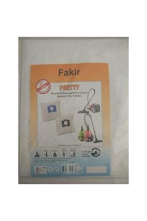 Pretty Toz Torbası Bez (10 Tane)