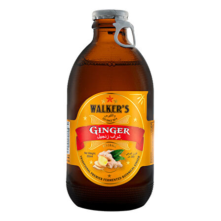 Zencefilli İçecek Ginger Beverage Walker’s 250ml