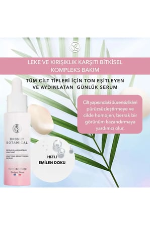 Koyu Leke, Matlık ve Geniş Gözenek Görünümüne Son: Leke Karşıtı Aydınlatıcı Cilt Serumu - 30 ml