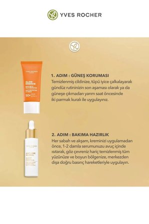 Yaşlanma Karşıtı Leke Bakım Seti C Vitamini Gündüz Serumu 30 ml SPF50+ Güneş Kremi 30 ml