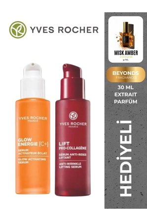 Beyonds Misk Amber Unisex Parfümlü Aydınlatıcı Sıkılaştırıcı Serum Seti
