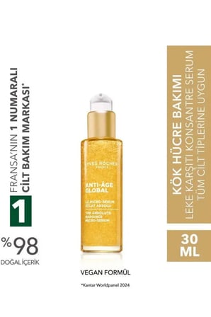 Hyaluronik Asit Konsantre Yüz Serumu 30 ml Leke Karşıtı Aydınlatıcı