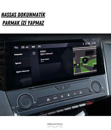 Peugeot 308 Puretech 2024 Navigasyon ve Multimedya Uyumlu Nano Ekran Koruyucu