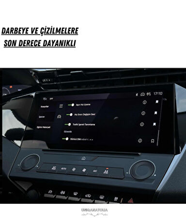 Peugeot 308 Puretech 2024 Navigasyon ve Multimedya Uyumlu Nano Ekran Koruyucu