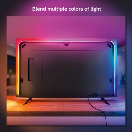 Philips Hue Lightstrip Gradient TV 75" Akıllı LED Şerit Gradient Işık Rengi Pembe 20 W E-27 Duy Tipi