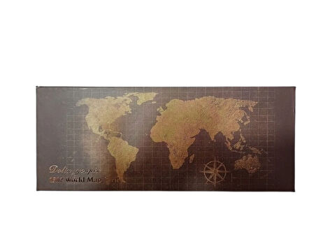 Full Divit Kalem Seti Hediyelik 1502 World Map Series