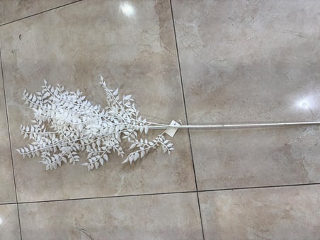 Açık Sarı Pastel Dal Yapay Çiçek Dekoratif Dal