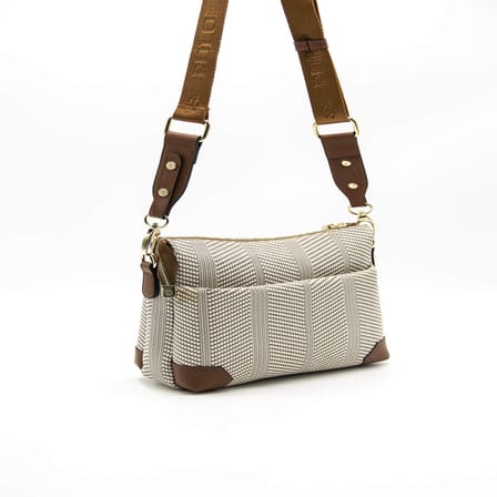 Silver Polo  Kadın Çapraz Çanta 1110-43915 SILVER POLO ÇAPRAZ Kadın ÇANTASI M132 BEJ-MAT TABA