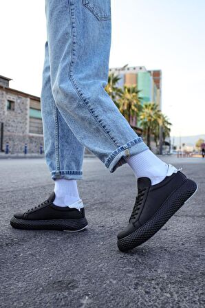 Chekich CH107 GST Erkek Ayakkabı SİYAH / BEYAZ