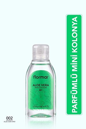 Flormar Aloe Vera Kokulu Temizleyici & Ferahlatıcı Mini Kolonya