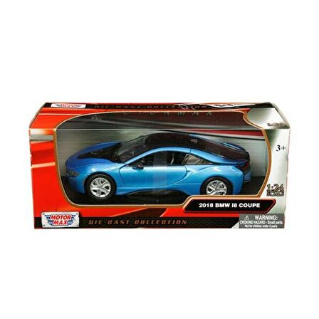 Motormax 1:24 BMW İ8 Diecast Model Araba