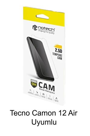 Tecno Camon 12 Air Temperli Cam Ekran Koruyucu