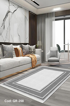 Pamuk Dokuma Taban Kaymaz Yıkanabilir Klasik Desenli  Salon Halısı Mutfak Halısı Koridor Halısı