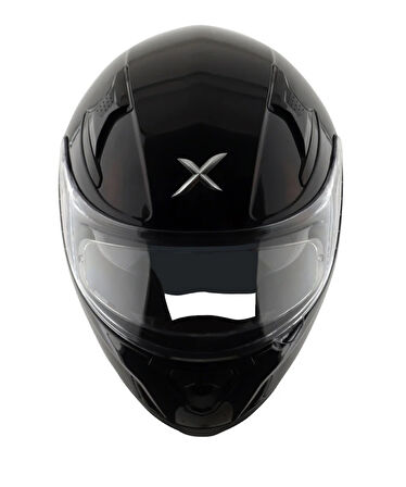 AXOR Apex Kask Parlak Siyah- Pinlock Dahil