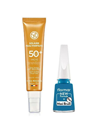 Yüz Güneş Kremi - SPF 50+ - Parlama Karşıtı - Flormar Oje