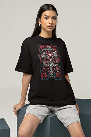 Metallica Müzik Grubu Temalı Unisex Oversize Tişört