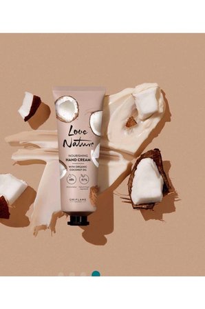 Oriflame Love Nature Organik Hindistan Cevizi Yağı Içeren Nemlendirici El Kremi