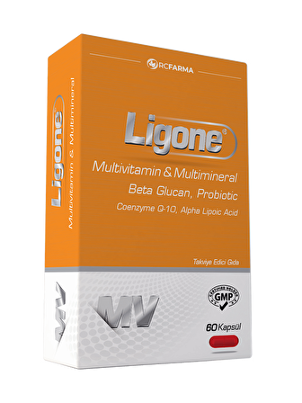 Ligone Beta Glucan Multivitamin 60 Kapsül