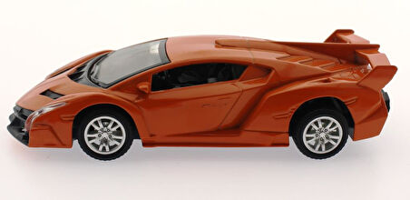 Çek Bırak Turuncu Metal Spor Araba K137A