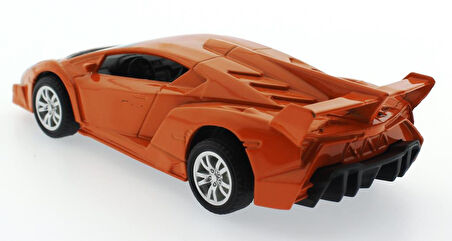 Çek Bırak Turuncu Metal Spor Araba K137A