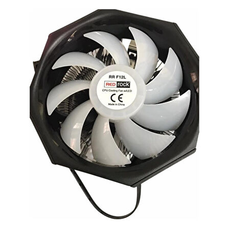 Redrock LED 1151P Siyah İşlemci Hava Soğutucu