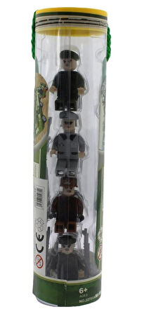 Ausini Army 8'li Tüp Kutu Figür Seti