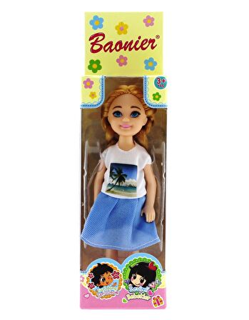 Baonier Kumsal Tshirt 14 cm Sarışın Tekli Kız Bebek