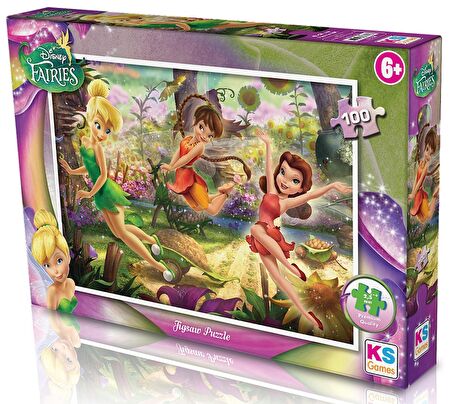 KS Puzzle 100 Parça Disney Fairies