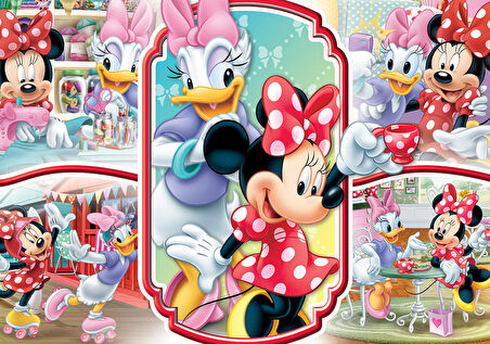 KS Puzzle 100 Parça Minnie Mouse