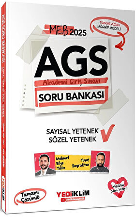 Yediiklim 2025 MEB AGS Sayısal Sözel Yetenek Konu Soru Seti