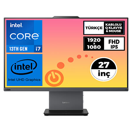 Lenovo ThinkCentre Neo 50A G5 i7-13620H 64GB 1TB SSD 27" FHD W11P AIO PC 12SA000RTR 018