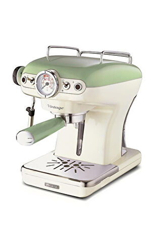 Ariete 1389 Vintage Yeşil Espresso Kahve Makinesi