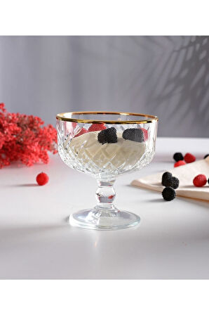 440211 Timeless Golden Touch 4 Lü Ayaklı Dondurmalık 4'lü