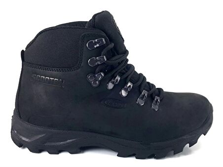 Scooter 1221 22KB Su Geçirmrez Kadın Bot Siyah Nubuk