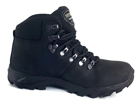 Scooter 1221 22KB Su Geçirmrez Kadın Bot Siyah Nubuk