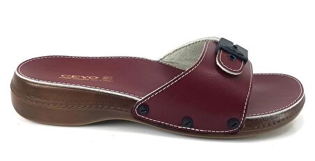 Ceyo 6500 23Y Minelli Anatomik Kadın Terlik Kırmızı