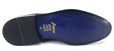 Fosco 8003 Klasik Erkek Ayakkabı Siyah Saten