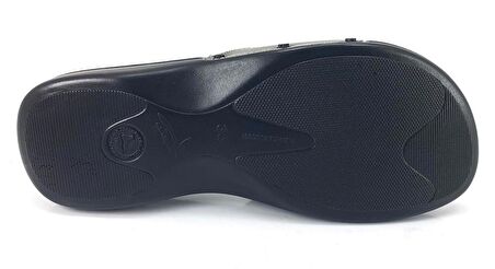 Ceyo 6500 23Y Minelli Anatomik Günlük Kadın Terlik Platin