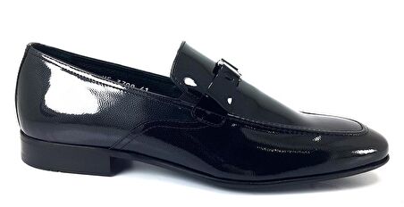 Libero 3700 23YA Klasik Erkek Ayakkabı Siyah Rugan