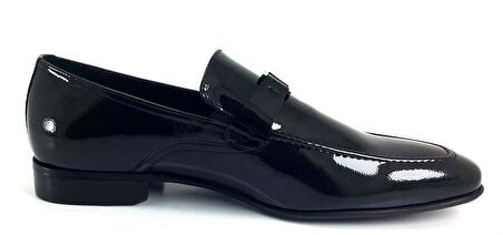 Libero 3700 23YA Klasik Erkek Ayakkabı Siyah Rugan