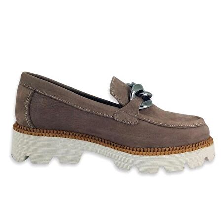 Mammamia 6060 23KA Kadın Günlük Ayakkabı - Vizon Nubuk