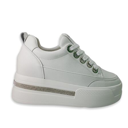 Guja 492 24YA Sneaker Kadın Günlük Spor Ayakkabı - Beyaz