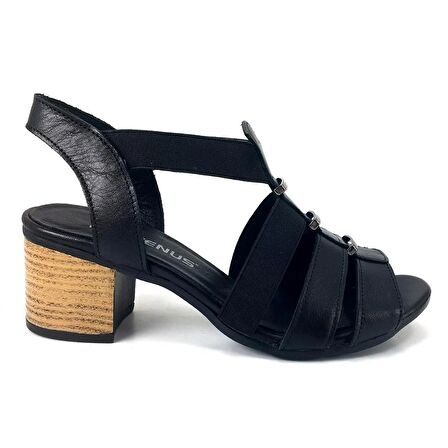 Venüs 1857227 24YS Kadın Günlük Sandalet - Siyah