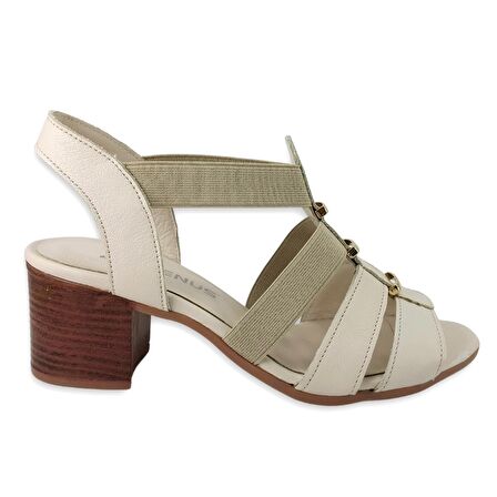 Venüs 1857227 24YS Kadın Günlük Sandalet - Bej